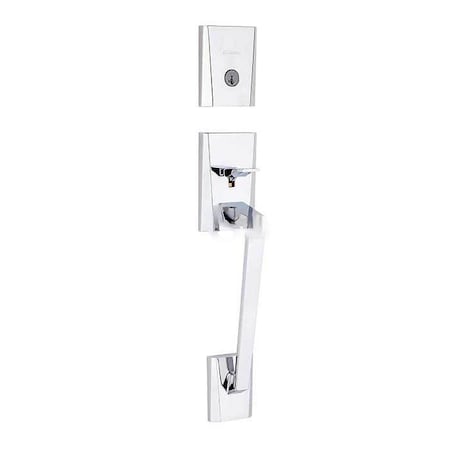 Kwikset Camino Exterior Single Cylinder Handleset Trim 818CMH-26-SMT-RCAL-RCS-LIP